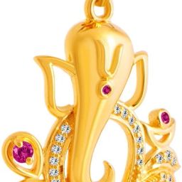 PC Chandra Jewellers GOLDLITES 22kt Yellow Gold Pendant-image-40