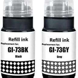 GPN PRINT Refill Ink GI-73 Ink Bottle for Canon G570, G670, G550, G650, G620 Printers Black Ink Bottle-3