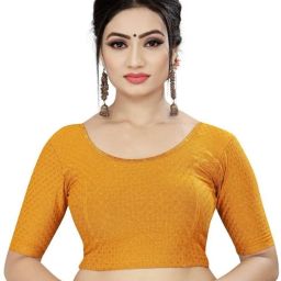 Round Neck Women Blouse-image-2