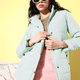 Mast & Harbour Women Faux Fur Trim Longline Parka Jacket-picture-33