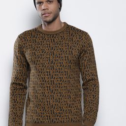 Petrol Brand Logo Pattern Pullover-image-31
