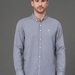 Red Tape Men Button Down Checked Casual Shirt-image-20