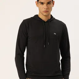 FIFTY TWO Self Design Hooded Dri-Fit Training T-shirt-image-88