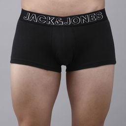 Jack & Jones Men Pack of 2 Solid Pure Cotton Trunks 1916041002-image-17