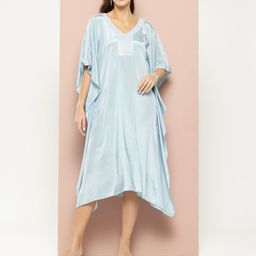 Qurvii Crepe Kaftan Dress-image-15