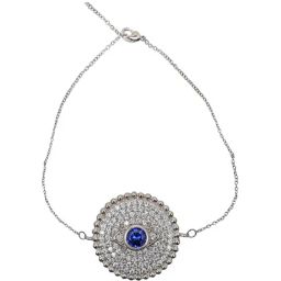 The Real Effect London 800 Silver CZ Bracelet for Women-image-84