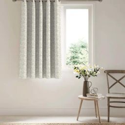 Ddecor Live Beautiful Beige Polyester 5Ft Window Room Darkening Curtain-image-39