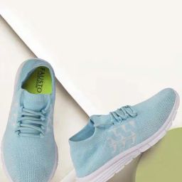 Fausto Women's Sky Blue Running Shoes-21