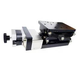 SUNLAB Motorized Precision Vertical Stage Lab Jack Travel Range 30 mm Table Top Size 80x120 mm-45
