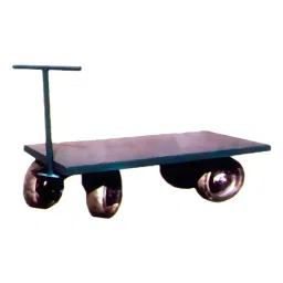 RB 2000 Kg (2 Ton) 4x2.6 ft Manual Platform Trolley, RB-209-picture-13