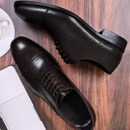 Cobblerz Men's Coffee Oxford Shoes-picture-31