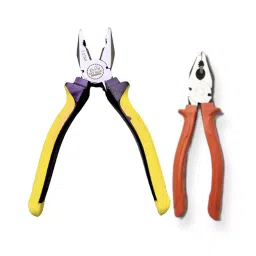 Sky Blue 203.2 mm (8 Inch) Multipurpose Combination Pliers Combo for Home & Professional (2 Pcs), SBE198-image-41