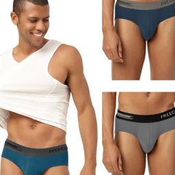 Freecultr Multi Comfort Fit Briefs - Pack of 3-picture-35
