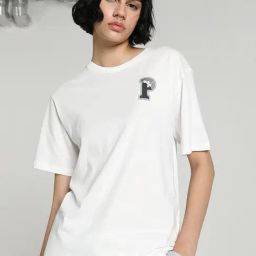 Puma White Cotton Printed Sports T-Shirt-image-75
