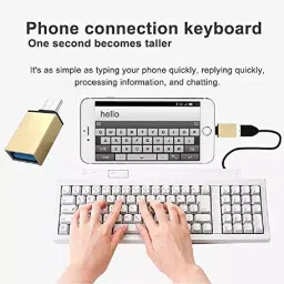 FEDUS High Speed Type C to Micro OTG Adapter for all Type-C Smartphone image 2