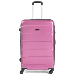 Swiss Military Jenny Purple Striped Hard Small Trolley Bag - 35 cm-image-20
