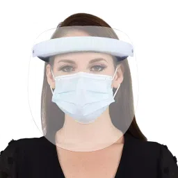 Zureni 800 Micron Transparent Face Shield with Adjustable Strap ZN5175-picture-0