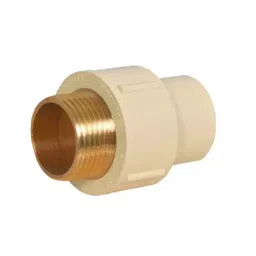 Topland 2.54 x 1.905 cm CPVC Brass Reduce MTA, 357TS103-37