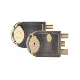 Europa 20 Pin 6 Axes Smart Plus Key 20 mm Antique Brass Door Lock T921911-21