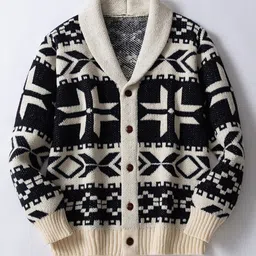 Mast & Harbour Men Floral Printed Cardigan-picture-18