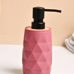MARKET99 Pink & Black Checked Soap Dispenser 250ml-image-75