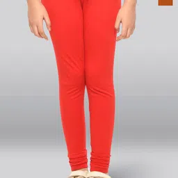 LYRA Girls Pack Of 2 Cotton Ankle-Length Leggings-image-76