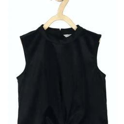 Peter England Kids Black Regular Fit Top-image-99