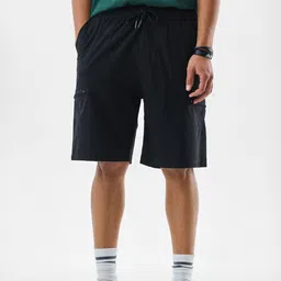 Snitch Men Mid-Rise Regular Fit Shorts-image-64