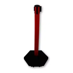 RS PRO Retractable Barrier, 3m, Red/White Tape Model No 2217882-image-7