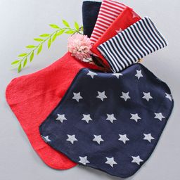 Babyhug Hand And Face Towel Pack of 6 - Multicolor-picture-21