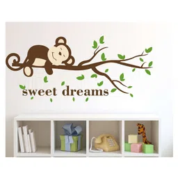 Wallstick Monkey Sweet Dreams wallsticker-picture-33