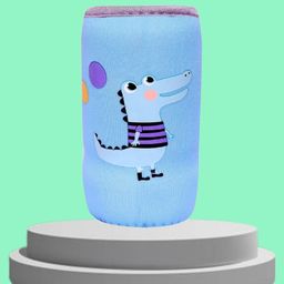 The Cheeky Kidzz Soft Reusable Baby Feeding Bottle Cover Sleeve for 120ml To 240ml Feeding Slim Neck Milk/Water Bottles(LIGHT BLUE)-15