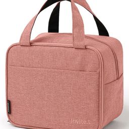 FunBlast Multipurpose Insulated Lunch Bag for Office & Travel Peach-picture-6