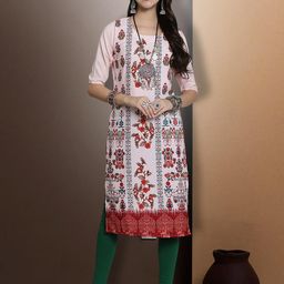 ethnic basket Cotton Embroidered Kurta-picture-22