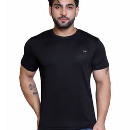 GREATMAN Men Solid Round Neck Slim Fit T-shirt-image-69