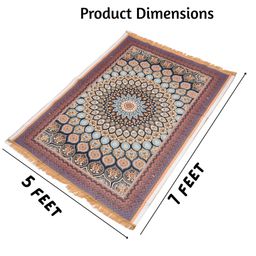 RRC Polyester Soft & Durable Carpet - Multicolor image 3