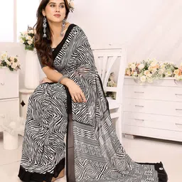 Ambuja International Leheriya Pure Georgette Leheriya Saree-picture-1