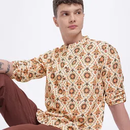 Anouk Rustic Printed Short Kurta-picture-42