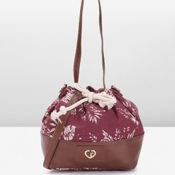 Caprese KENDALL Floral Printed Sling Bag-image-67