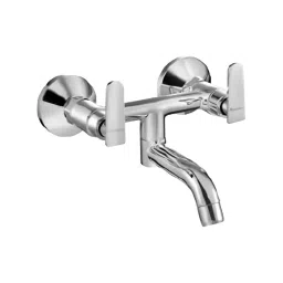 Parryware Casa Wall Mounted Wall Mixer Non Telephonic Silver Chrome Finish, T1941A1-picture-1
