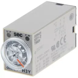 Omron Plug-in Terminal Solid State Timer IP40 2c Timed Contacts, H3Y-2-AC24-0.5S-14