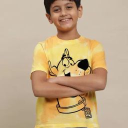 Kidsville Scooby Doo Printed Multi Color Tshirt For Boys-picture-33