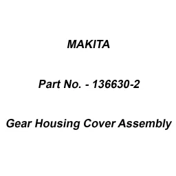 Makita Gear Housing Cover Assembly Suitable For PV001G, Part No 136630-2-picture-26