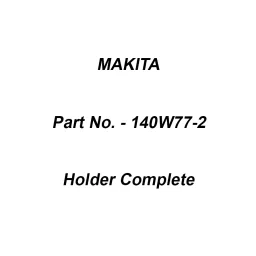 Makita Holder Complete Suitable For HM001G, Part No 140W77-2-image-20