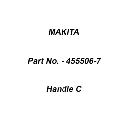Makita Handle C Suitable For HM1812, Part No 455506-7-47
