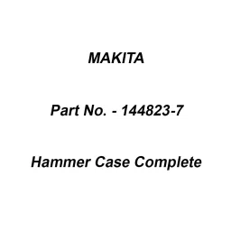 Makita Hammer Case Complete Suitable For DTW180, Part No 144823-7-picture-13