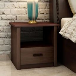 Durian Nina Red Engineered Wood Bed Side Table-picture-19