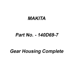 Makita Gear Housing Complete Suitable For DLW140, Part No 140D69-7-picture-36