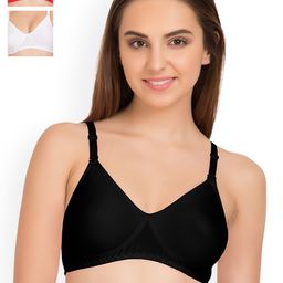 Tweens Pack of 3 Full Coverage T-shirt Bras TW285-image-89