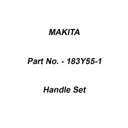 Makita Handle Set Suitable For DG461D, Part No 183Y55-1-image-9